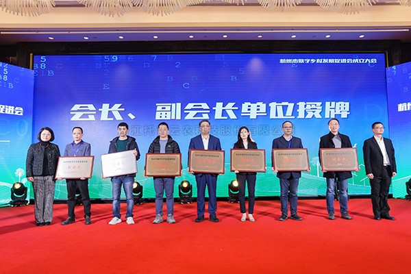 再添新彩，同谋发展！lewin乐玩官网当选荆门市数字村落发展推进会副会长单元