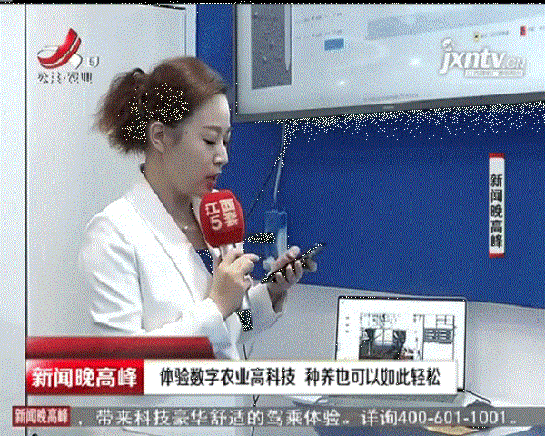 记者演示lewin乐玩官网物联网设备的远程操控职能