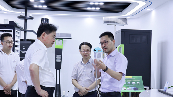 浙江省农业村落厅副厅长唐冬寿一行莅临lewin乐玩官网调研3