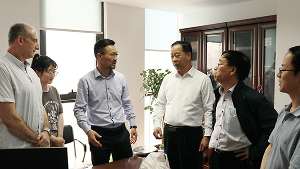 中国农业技术推广协会会长陈生斗、秘书长张互助莅临lewin乐玩官网调查参观